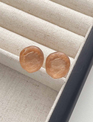 Irregular Acrylic Geometric Stud Earrings DP25E728