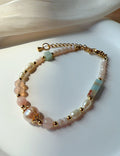 Boho Pearl Stone Bracelet - DippedShop Wholesale - #2755