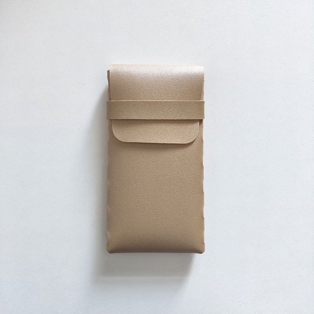 Minimalistic PU Leather Sunglass Case - DippedShop Wholesale - #1427