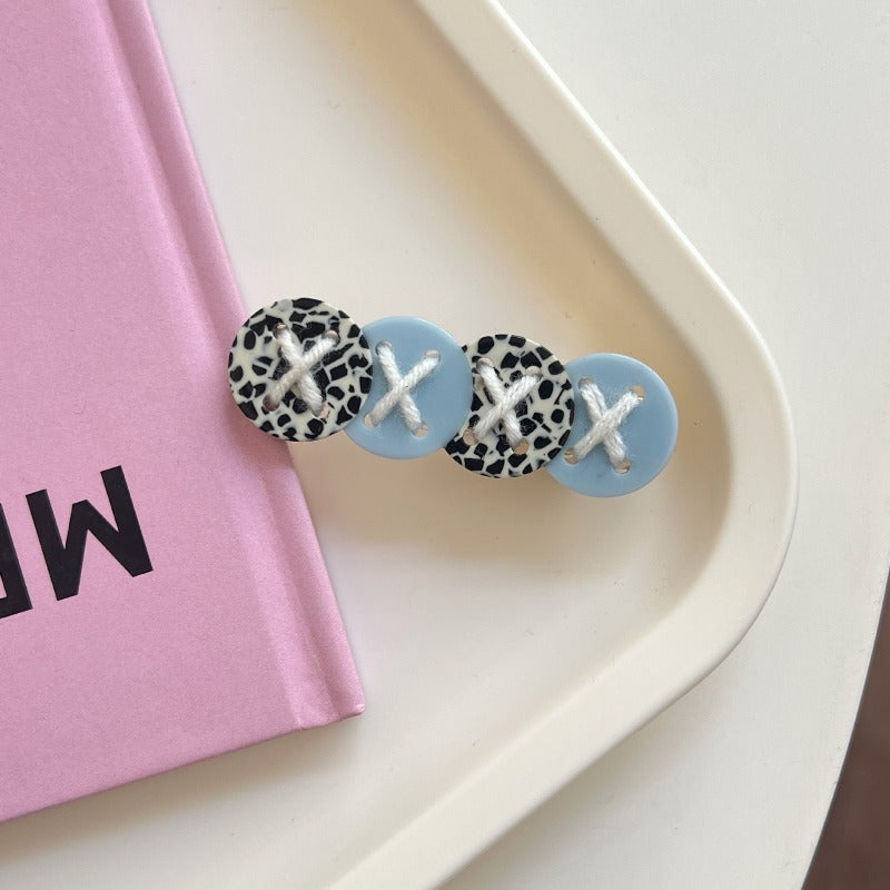 Colored Acetate Hair Clip - DippedShop Wholesale - #2355