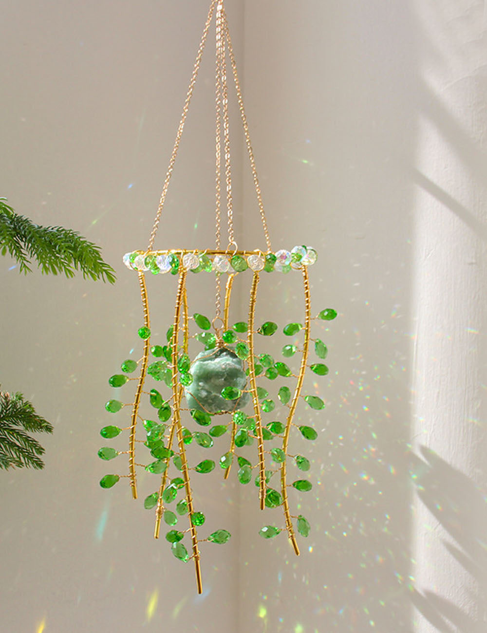 Crystal Wind Chime Suncatcher - DippedShop Wholesale - #6691