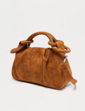 Faux Suede Knot Handle Handbag ZDFNA3501