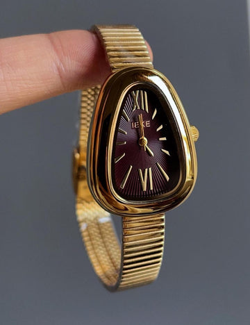 Minimalist Geometric Dail Stainless Steel Watch DP25E440