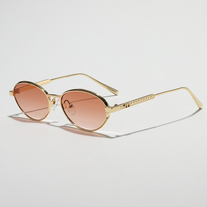 Vintage Metal Round Sunglasses - DippedShop Wholesale - #0483