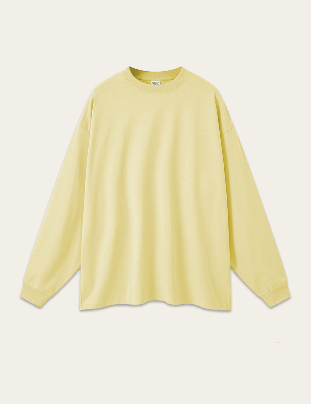 Casual Solid Color Long Sleeve Oversize Top DP25E554