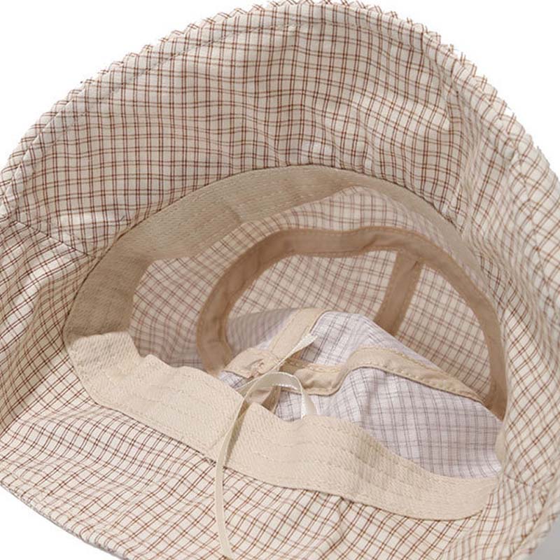 Casual Bowknot Wide Brim Outdoor Bucket Hat MK2BW6W6HAT76