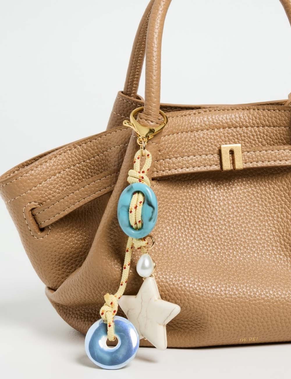 Vintage Beaded Keychain Charm - DippedShop Wholesale - #2387