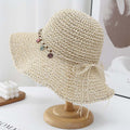 Solid Straw Sun Hat - DippedShop Wholesale - #9187
